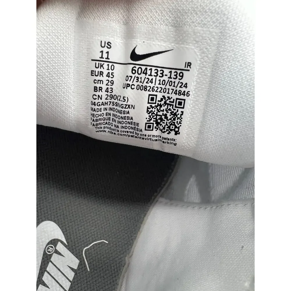 Nike Air Max Plus White Men's Size 11 604133 139 New